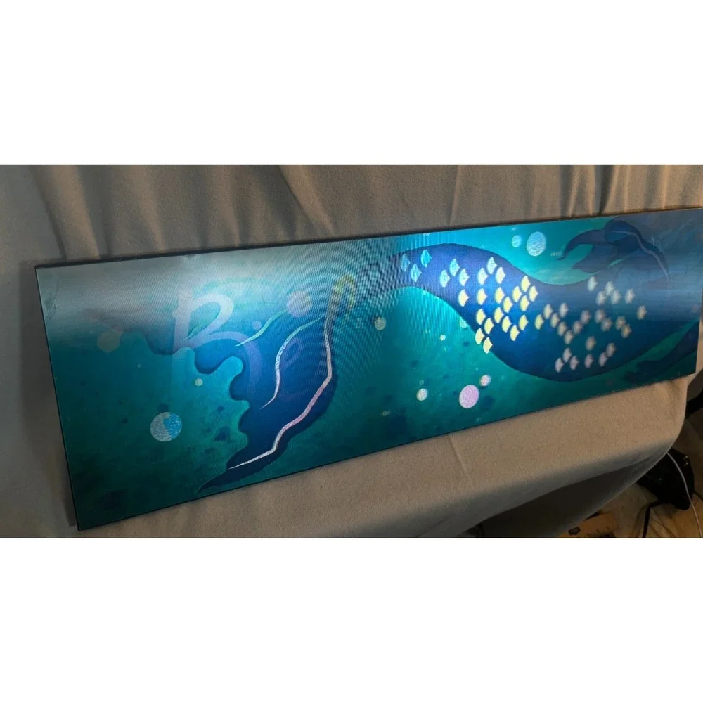 3D Lenticular Wall Art‎ Mermaid Tail 
